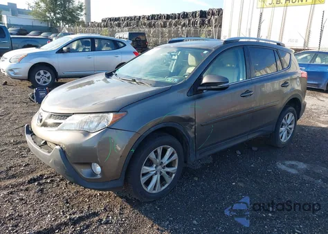 2013 Toyota Rav4 Limited z USA, uszkodzony, nr VIN 2T3DFREVXDW100195